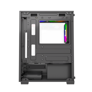 MaxGreen S19001 Mid-Tower M-ATX Gaming Casing With 3x ARGB Fan