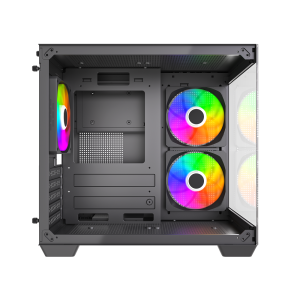 MaxGreen S275-22 Mid-Tower M-ATX Gaming Casing With 3x ARGB Fan