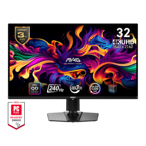 MSI MAG 321UPX QD-OLED 31.5" 4K UHD 240Hz Gaming Monitor