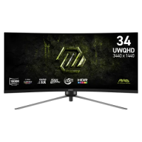 MSI MAG 345CQRF E20 34" 200Hz UWQHD Curved Gaming Monitor