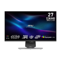 MSI MPG 274URDFW E16M 27" 320Hz 4K FHD Rapid IPS Dual Mode Gaming Monitor