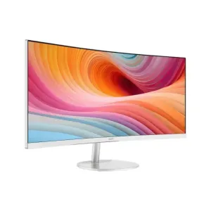 MSI PRO MP341CQW E12 34" 120Hz UWQHD Curved Monitor White