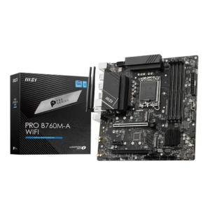 MSI PRO B760M-A WIFI DDR5 mATX Motherboard