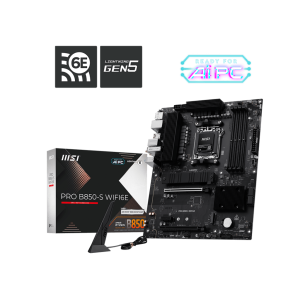 MSI PRO B850-S WIFI6E AM5 ATX Motherboard