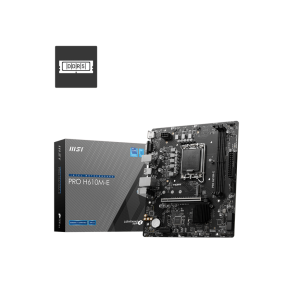 MSI PRO H610M-E DDR5 mATX Motherboard