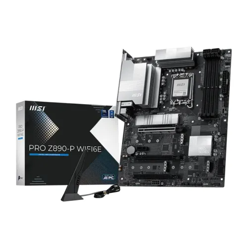 MSI PRO Z890-P WIFI6E LGA 1851 ATX Motherboard MSI PRO Z890-P WIFI6E LGA 1851 ATX Motherboard