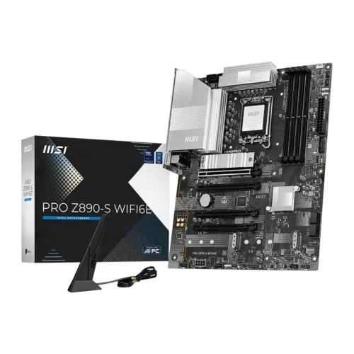 MSI PRO Z890-S WIFI6E LGA 1851 ATX Motherboard MSI PRO Z890-S WIFI6E LGA 1851 ATX Motherboard