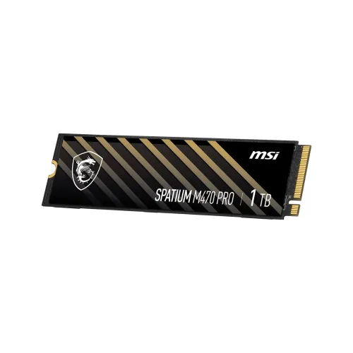 MSI SPATIUM M470 Pro PCIe 4.0 NVMe M.2 500GB SSD MSI SPATIUM M470 Pro PCIe 4.0 NVMe M.2 500GB SSD