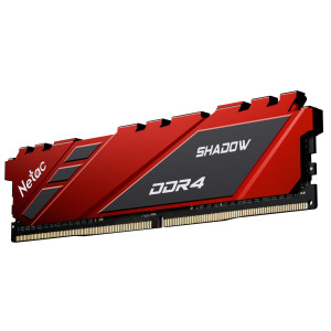 Netac Shadow Red 8GB DDR4 3200MHz C16 Desktop RAM