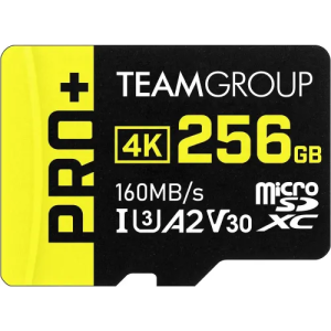 TEAM A2 Pro Plus 256GB UHS-I U3 MicroSD CARD