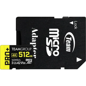 TEAM A2 Pro Plus 512GB UHS-I U3 MicroSD CARD