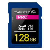 TEAM PRO 128GB SDXC UHS-I U3 Memory Card