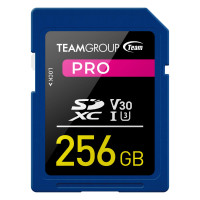 TEAM PRO 256GB SDXC UHS-I U3 Memory Card