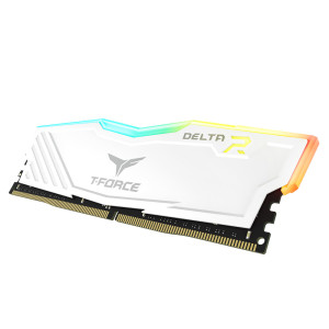 Team Delta RGB 8GB DDR4 3200MHz Desktop RAM White