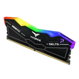 TEAM Delta RGB 64GB(2x32GB) DDR5 6000MHz CL30 Desktop Gaming RAM