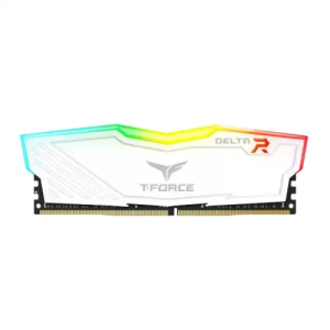 TEAM T-Force DELTA RGB White 16GB 3200MHz DDR4 Gaming Desktop RAM