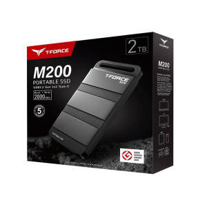TEAM T-Force M200 2TB USB 3.2 Gen2x2 Type-C Portable SSD