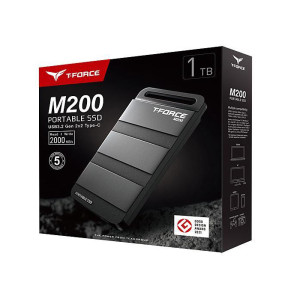 TEAM T-Force M200 1TB USB 3.2 Gen2x2 Type-C Portable SSD